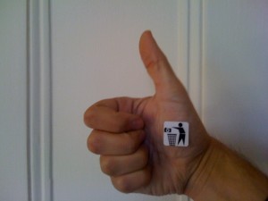 Thumbs up to Moo Stickers Thumbs up to Moo Stickers